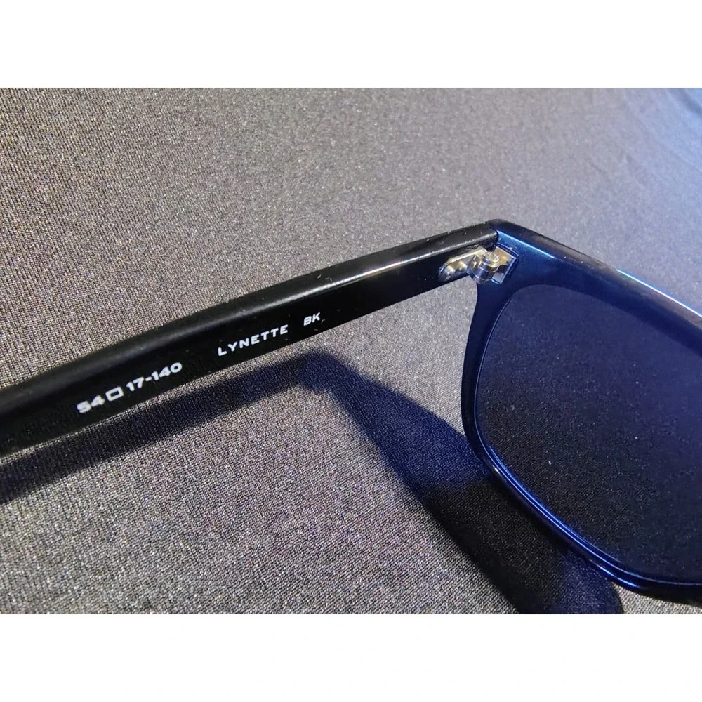 SALT. Optics Lynette‎ Sunglasses - Black Handcrafted Japanese Acetate 54mm